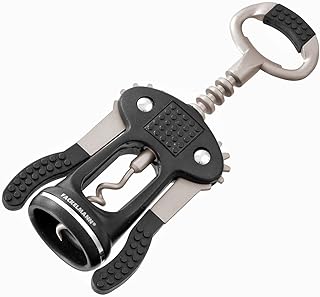 Fackelmann Hebkorkenzieher, Weinöffner für alle Korken, Hebelkorkenzieher mit antihaftbeschicht…