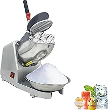 YILIKISS Elektrische Ice Crusher Ice Shaver Machine für Heim- und Kommerziellen Einsatz Schnee-K…
