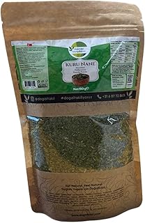 Getrocknete Minze, Natürliche Minzblätter, Natürliche Gewürzminze, Frisch Geerntete und Getro…