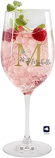 Herz & Heim® schönes Geschenk für die Frau Weinglas mit Personalisierung zu Weihnachten oder z…