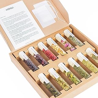 DO YOUR GIN BOTANICALS | Gin Gewürz Set | 12 Botanicals | Gin-Cocktails | Geschenkset für Männ…