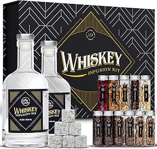 Done Lucky Grehge or Men Whiskey Infusion Kit – DIY Whiskey Making Experience – Komplettset mit 2…