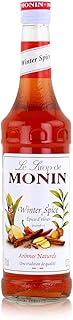 Monin Sirup Winter Spice (1 x 0,7l) – Aromatischer Gewürzsirup für Cocktails und Heiße Geträn…