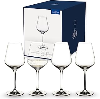 Villeroy & Boch – La Divina Weißweinkelch 4Er Set, Spülmaschinenfest, Weißweingläser, Weing…
