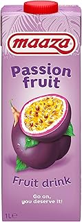 Maaza Passion Fruit Drink, Maracuja Fruchtsaft zum Genießen, Passionsfrucht, 6x1l